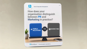 The difference between PR and marketing